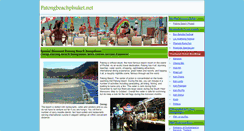 Desktop Screenshot of patongbeachphuket.net